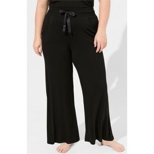 Torrid Super Soft Plush Drawstring Wide Leg Lounge Pant 6XL